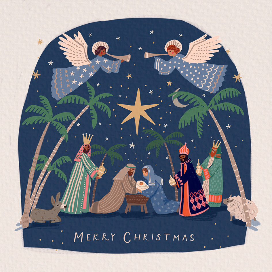 Angels at the Manger